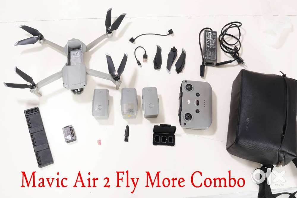 DJI Mavic Air 2 Fly More Combo, 3 YEAR USED BEST CONDITION