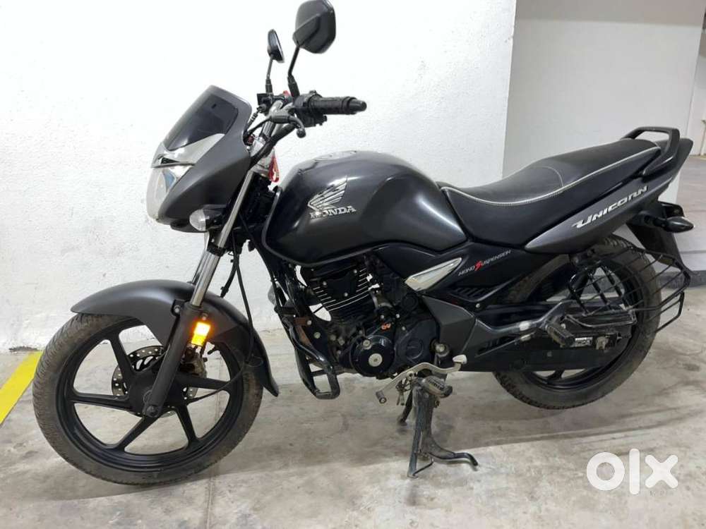 Honda Unicorn 160 Matt Gray with ABS