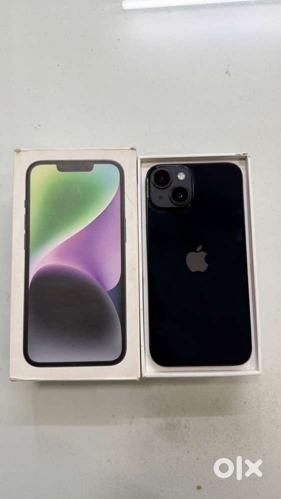 iPhone 14 128 GB Black Bill Box Cable