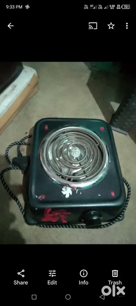 Induction chulha orignal price (1300)