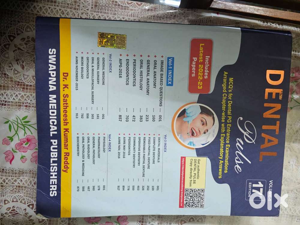 17TH EDITION DENTAL PULSE FOR SALE