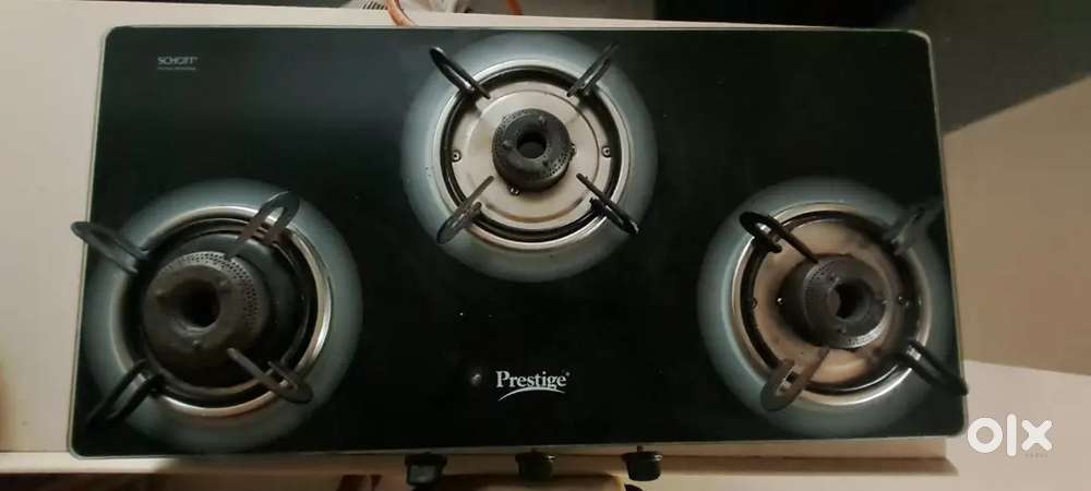 Glass Top Prestige 3 burner stove