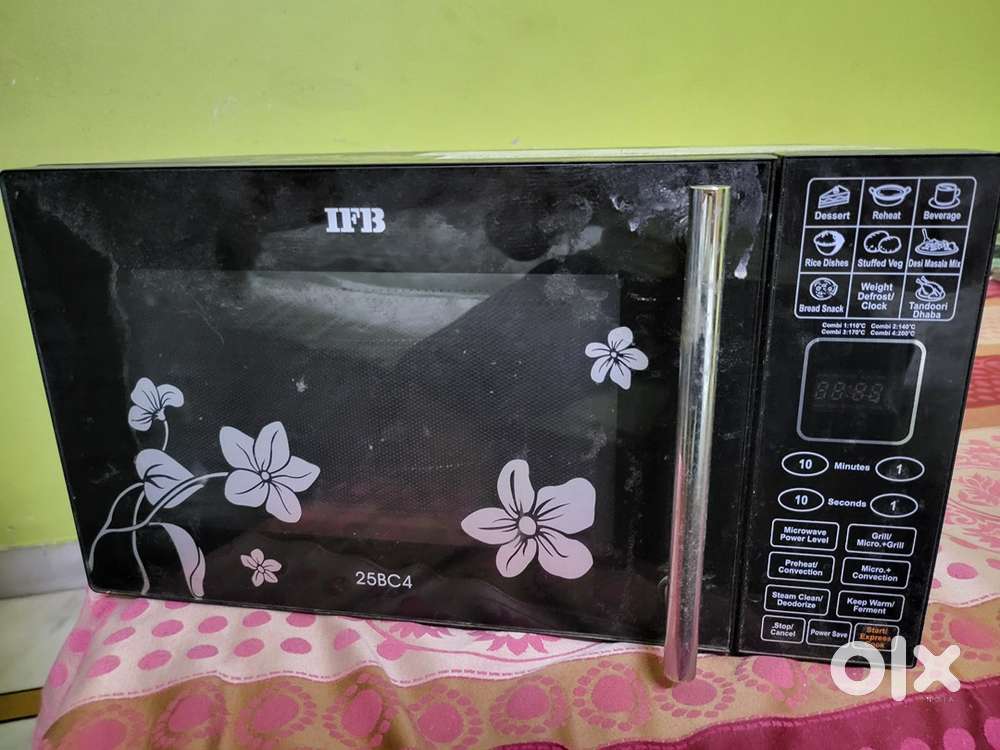 25L IFB Microwave Oven black