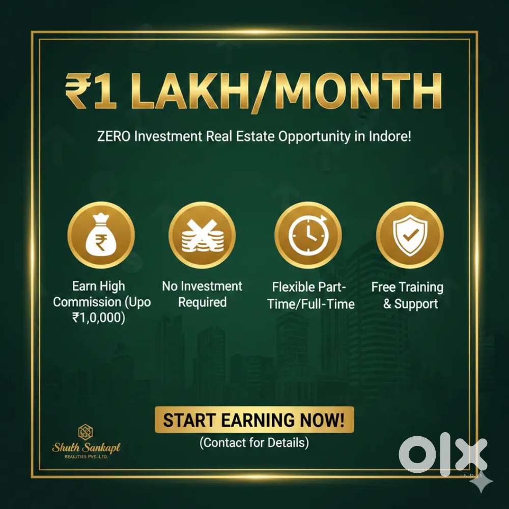 Real Estate Business Opportunity  Earn up to ₹1 Lakh/Month