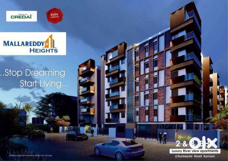 2BHK  FLATS AVAILABE IN KURNOOL