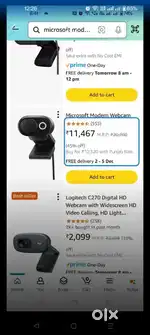 Microsoft webcam and Teams speaker