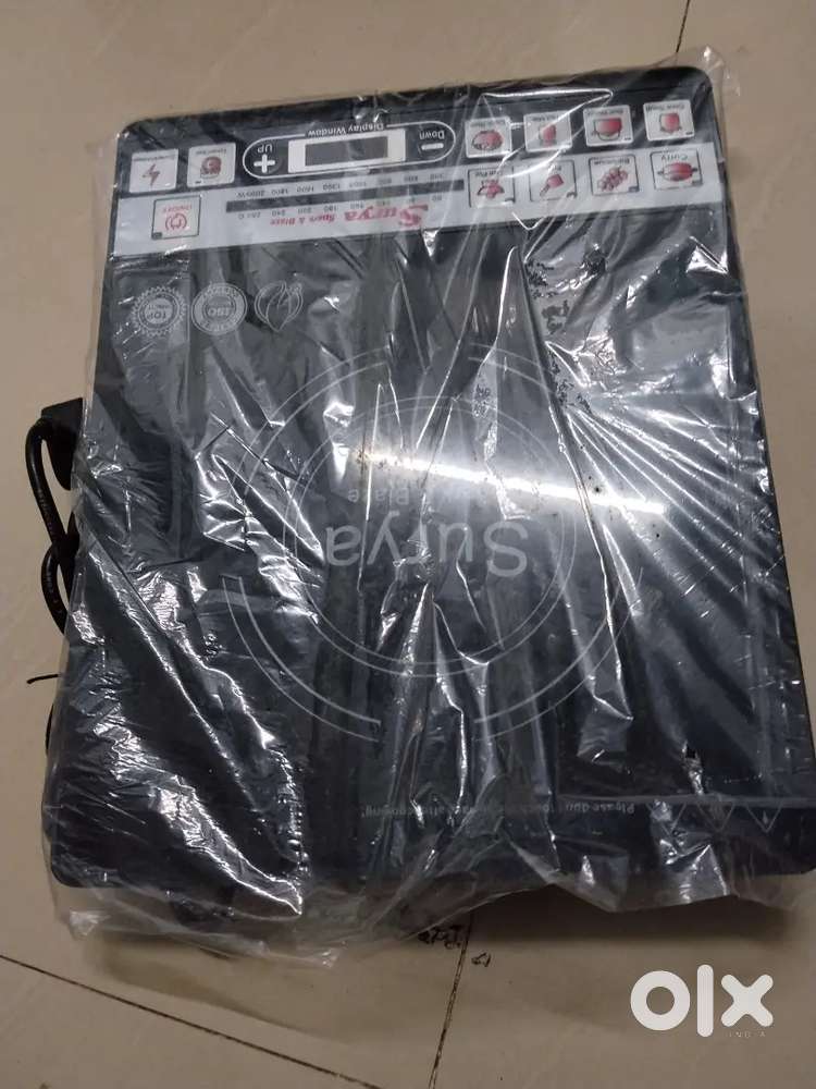 Induction and ketli and utensils