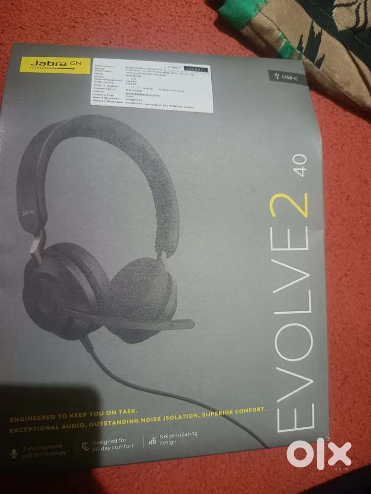 Jabra GN EVOLVE2 40 and Amzon eco Dot 3rd generation