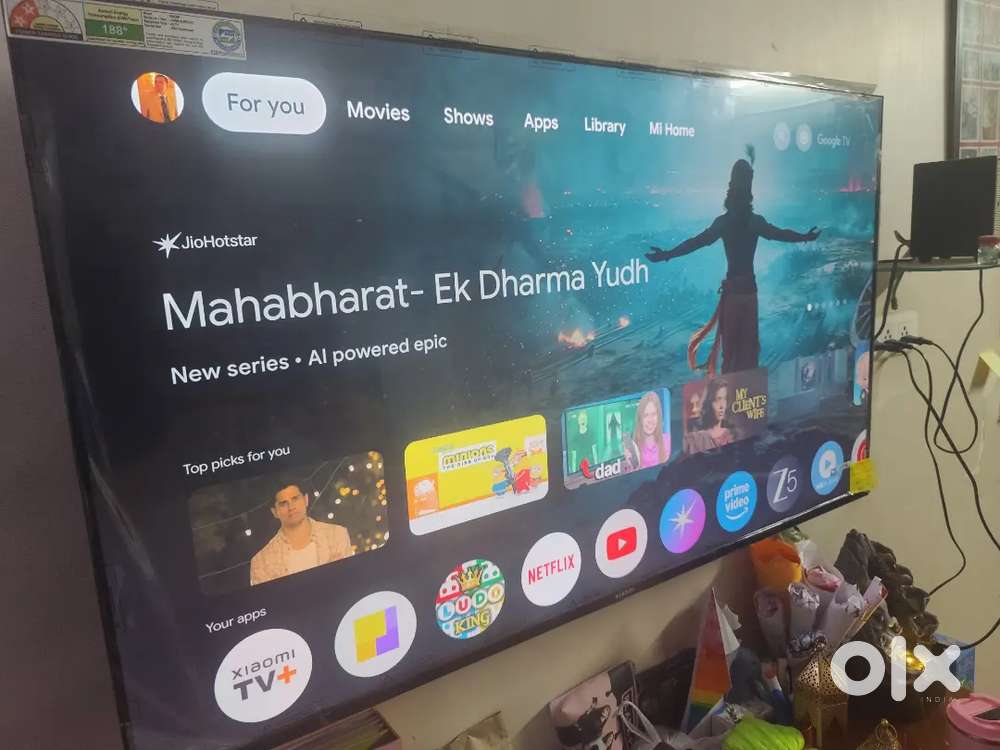 Mi 50 inches 2 years old