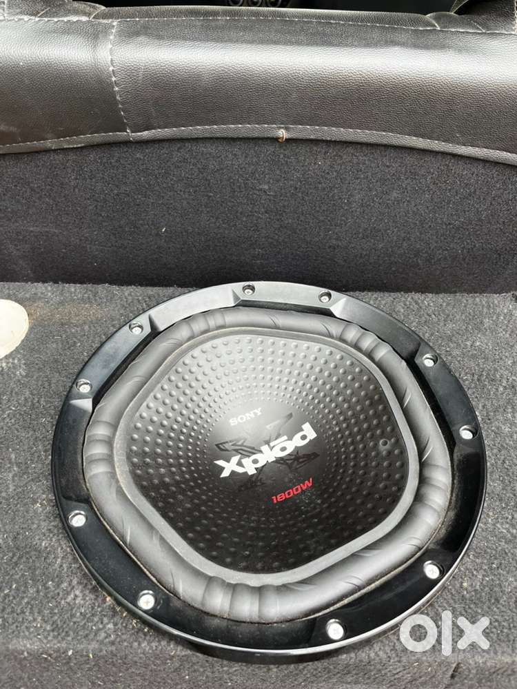 Sony woofer + Amplifier