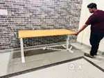 Electric Hydraulic office sit-stand table Dual motor