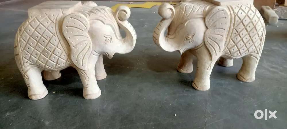 Wooden elephant