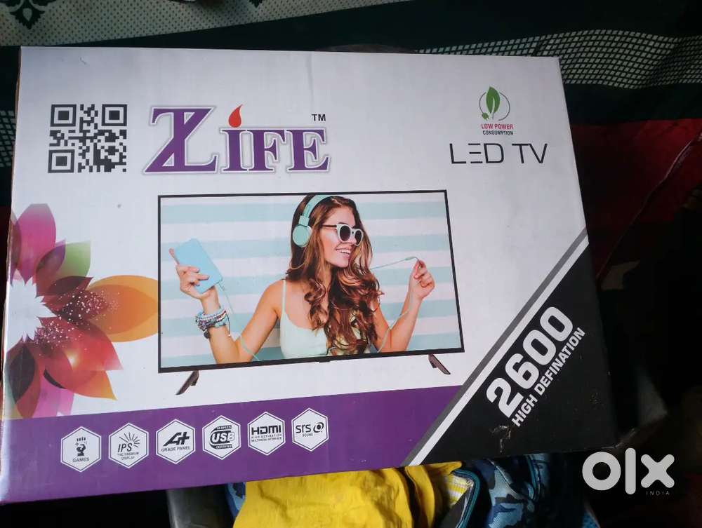 New Led tv 19 inc zlive ka hai