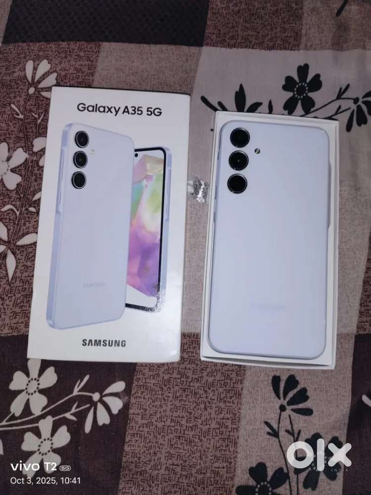 Samsung A35 5g 8/128 brand new condition  only for 5 day old