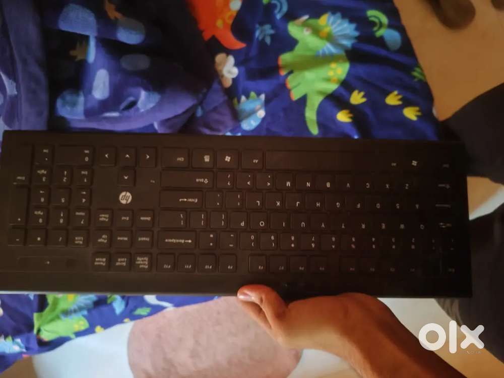Portronics mouse (Rgb) and Hp keyboard
