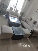 SOFA SET WITH SIDE BUFFE