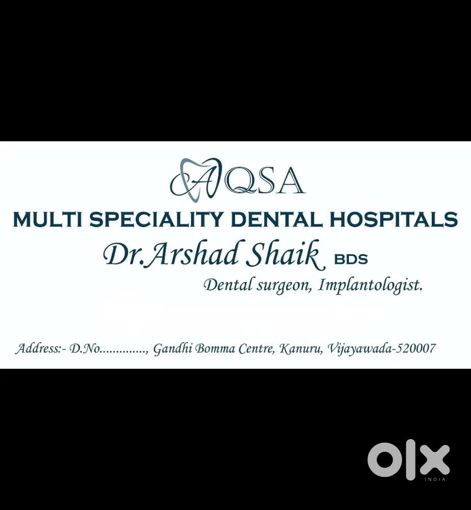 Needed Female Receptionist  @ AQSA MULTI SPECIALITY DENTAL HOSPITAL