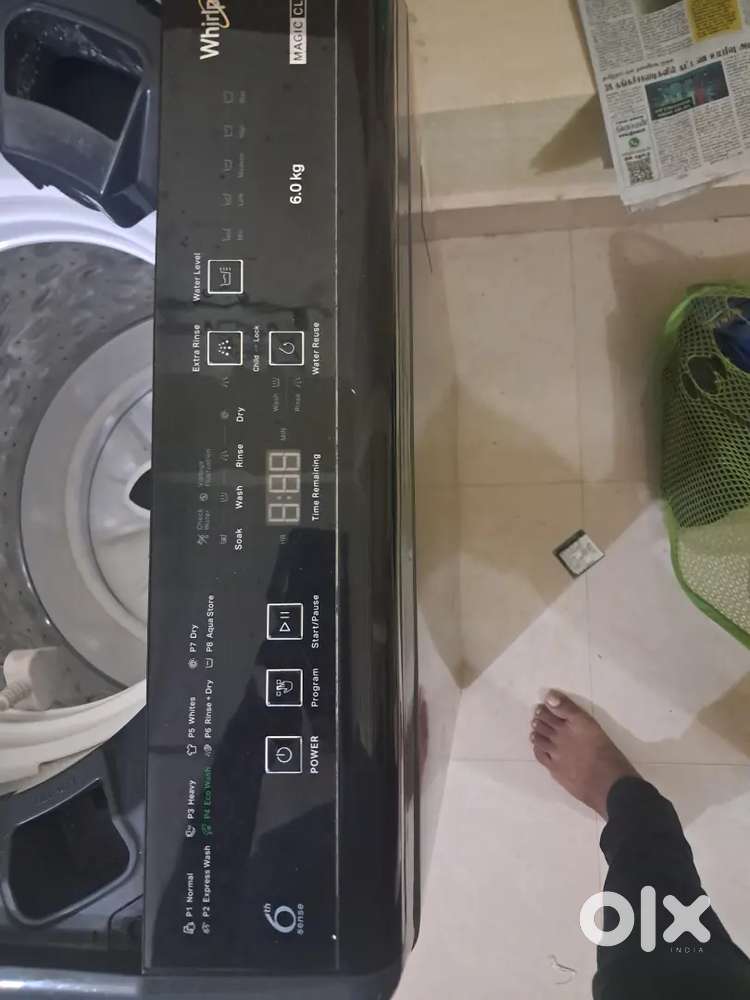 Whirlpool 6kg washing machine