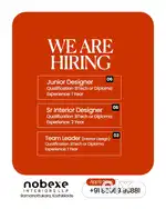 Freshers/experienced inteiors designers