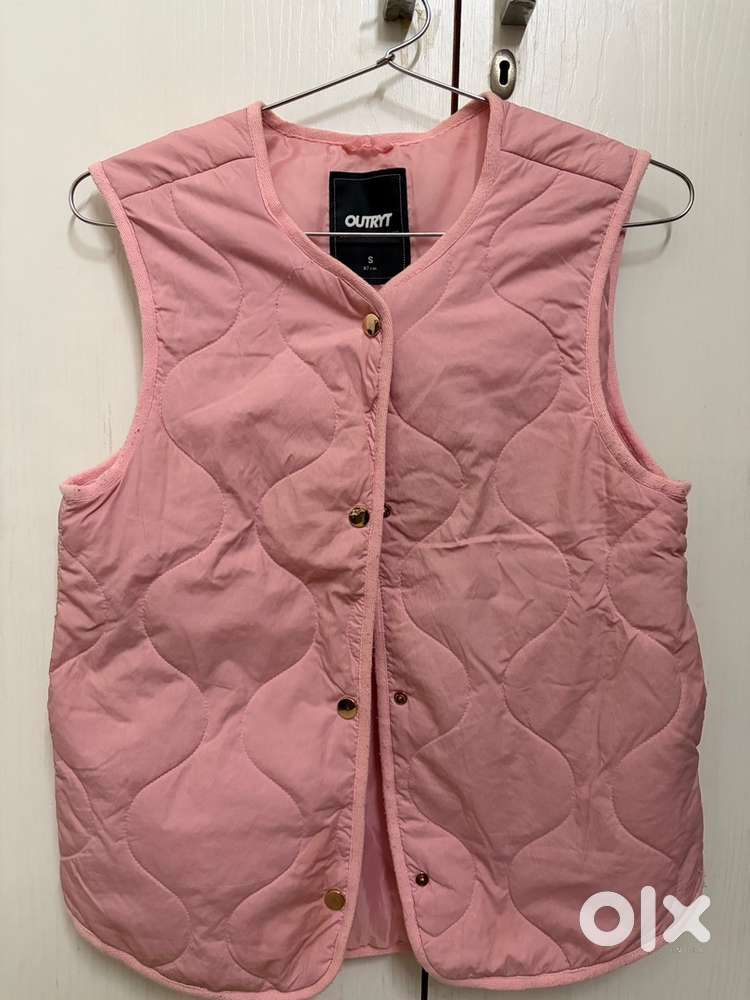 Pink coloured, half jacket