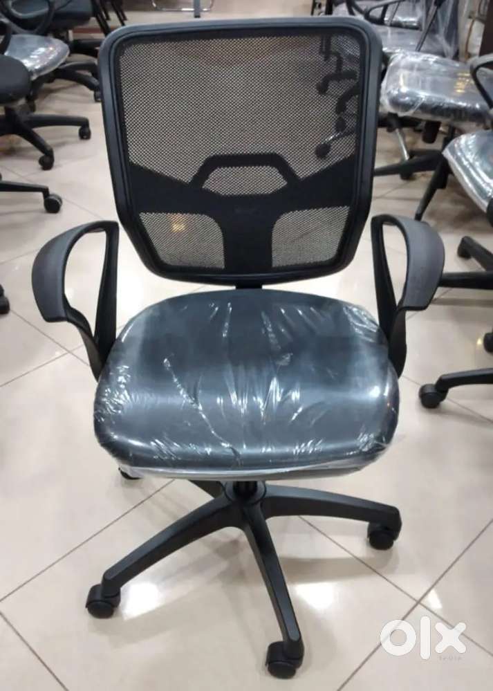Refurbished chairs with multiple options and warranty starting Rs 1800