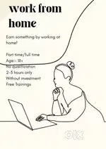 We are hiring students/housewives for work from home business