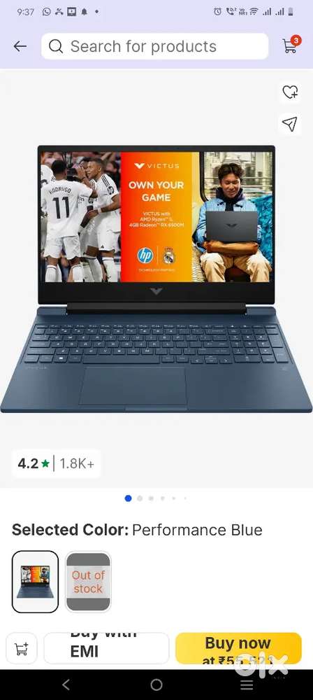 Hp victus gaming laptop