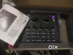 Mixer V8 LIVE Sound Card With Fantom Power & Effect Pich Processor New
