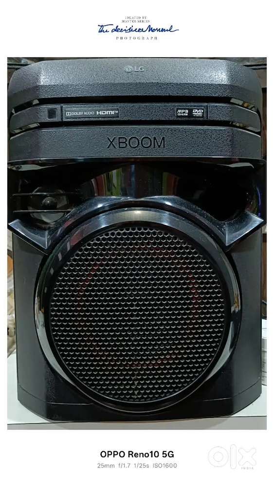 LG sound system X Boom
