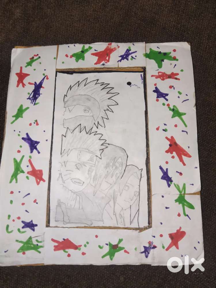 Naruto painting