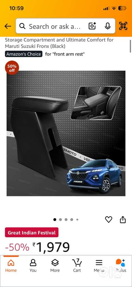 Car armrest
