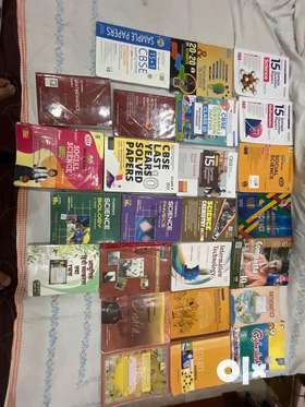 All books included all guides , ncert, sample paper , 10 year question paper 2023-2024