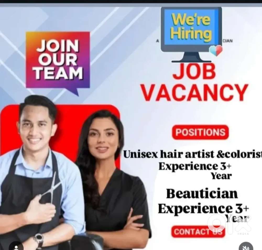 salon job for beautician