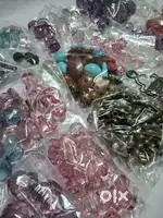 Bulk Colorful Beads for Jewelry Making - Acrylic, Wooden, and Crystal