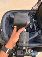 Nikon D80 with 70-300 mm lens