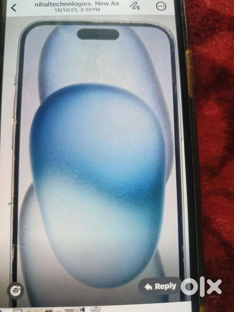 One year apple warranty ip.one 15 plus 512gb blue colour sealed one