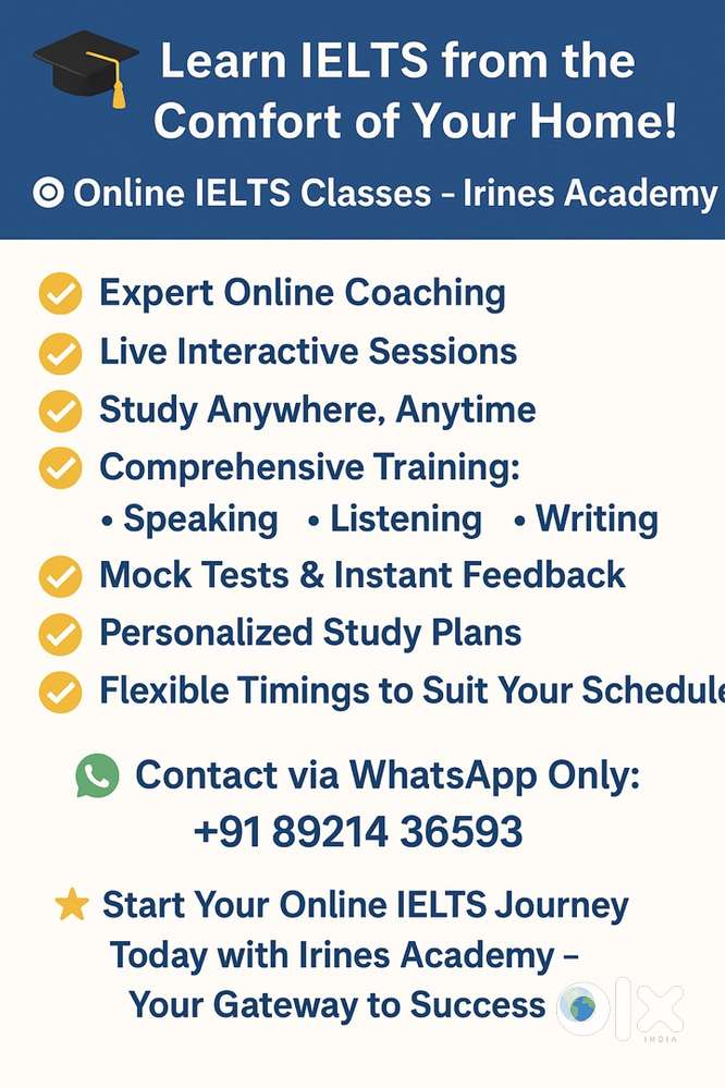 Expert online IELTS coaching