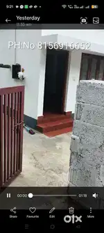 House for rent mannara near techno park advance 20000