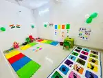 Occupational therapy space inside speech therapy center
