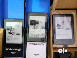 Kindle Paperwhite, Basic, Voyage and Kindle Oasis with Box and Accesso