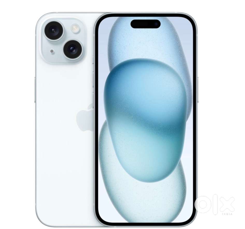 Iphone 15 128 gb blue brand new and box pack.