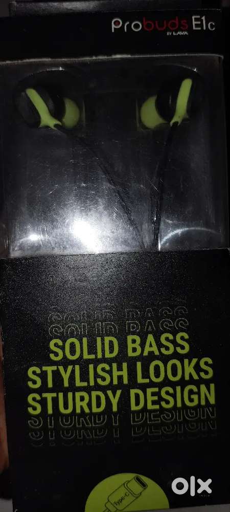 Lava earbuds E1 brand new