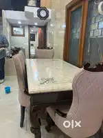 Italian marble dining table
