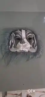 A dog mask.