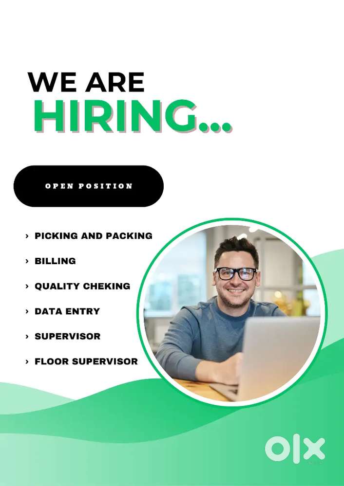 WE ARE HIRING FRESHER AND EXPERIENCE FOR WAREHOUSE