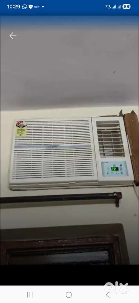 L Loyd window ac 1.5 tone 2 years old ,good condition  no issue
