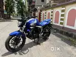 Yamaha FZS V2 with dual disc model 2018