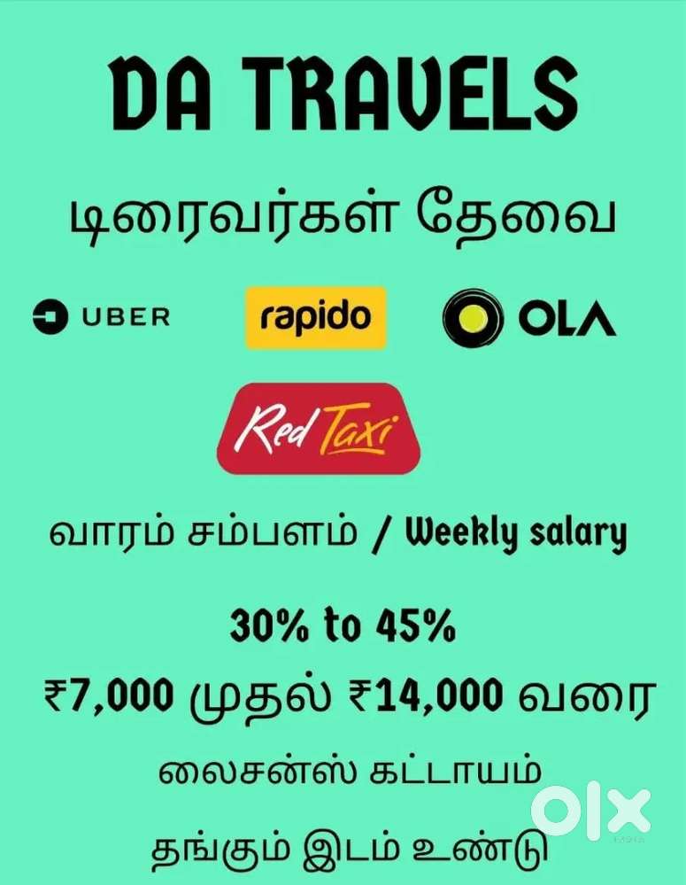 Uber rapido ola redtaxi