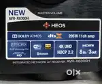 Denon AVR-X6300h 11.2 Dolby Atmos Auro 3d heos 4k Ultra hd Made JAPAN