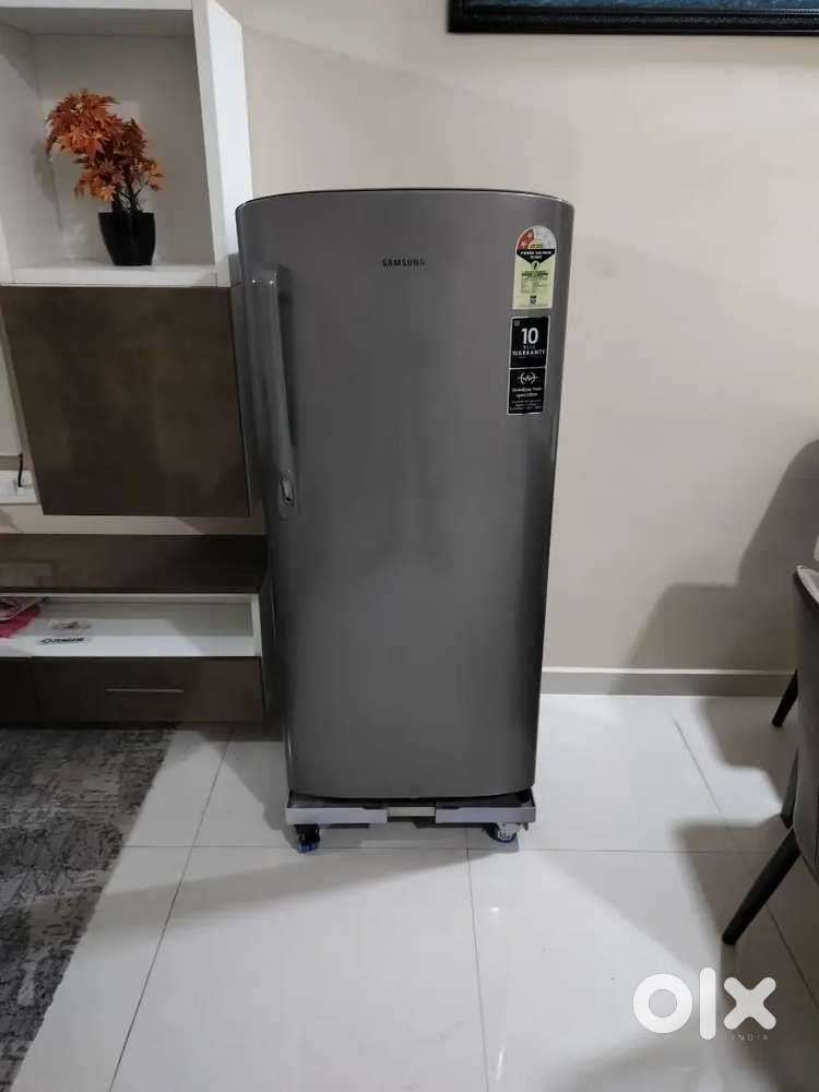 Samsung 192 L, Direct Cool Single Door Refrigerator (Grey Silver)